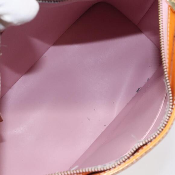 LOUIS VUITTON Monogram Vernis Houston Bag Marshmallow Pink M91302 - Picture 11 of 16